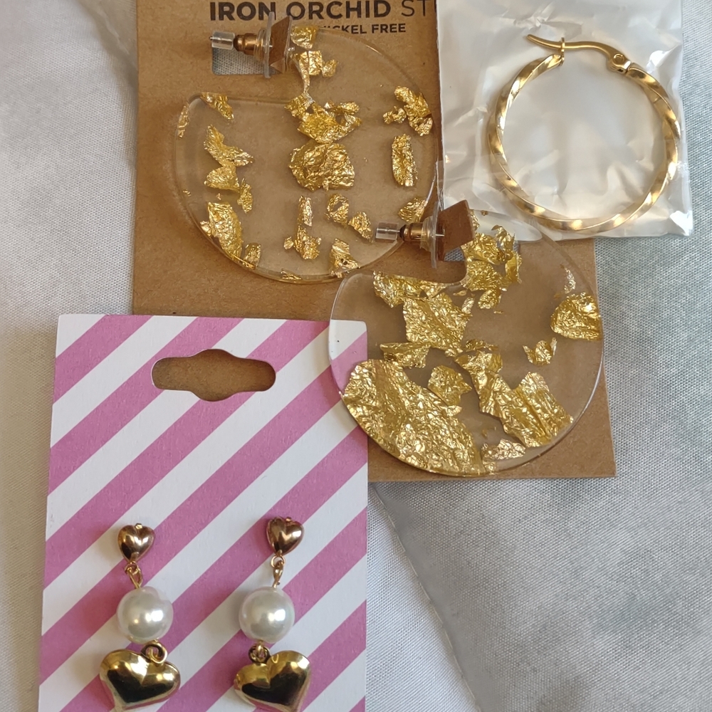 Three earring bundle